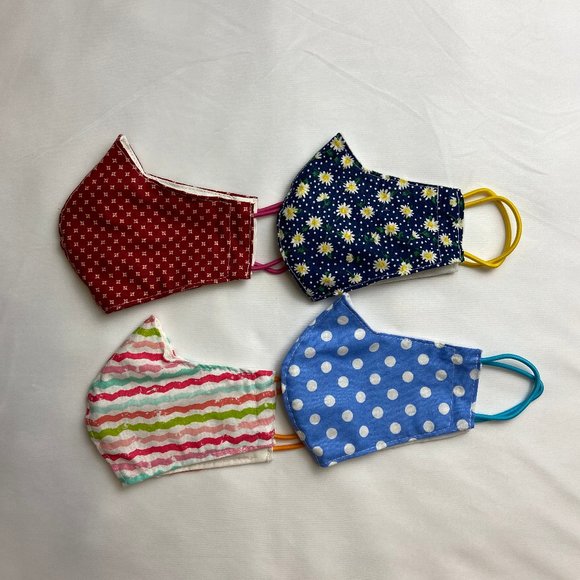 Homemade Other - 4 Adult Washable Cotton Cloth FACE MASK